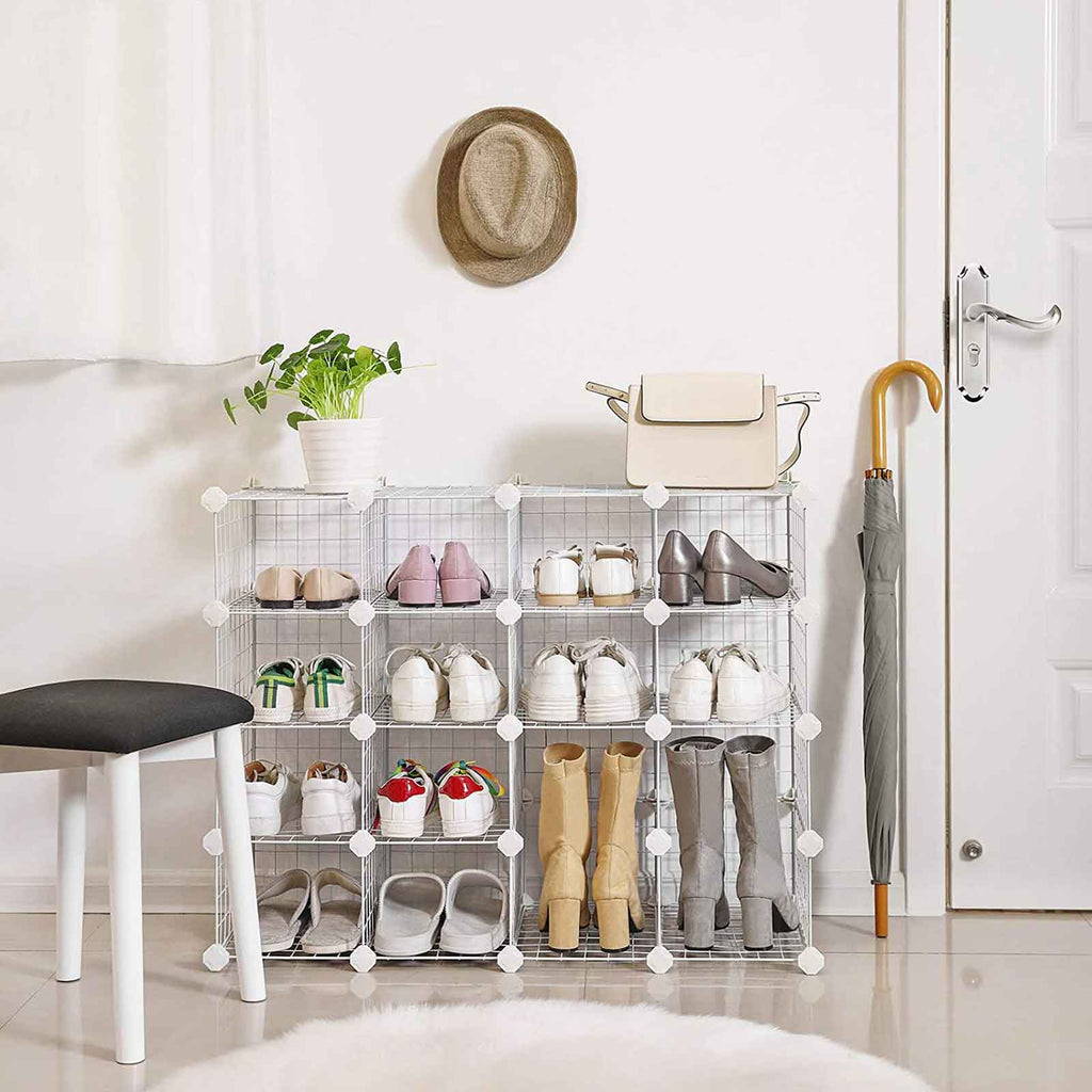 Schuhständer mit Metalldraht
