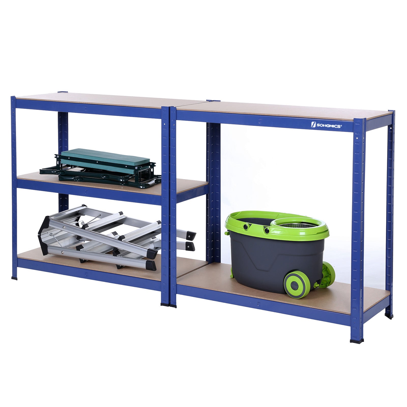 Schwerlastregal 1325 kg Blau