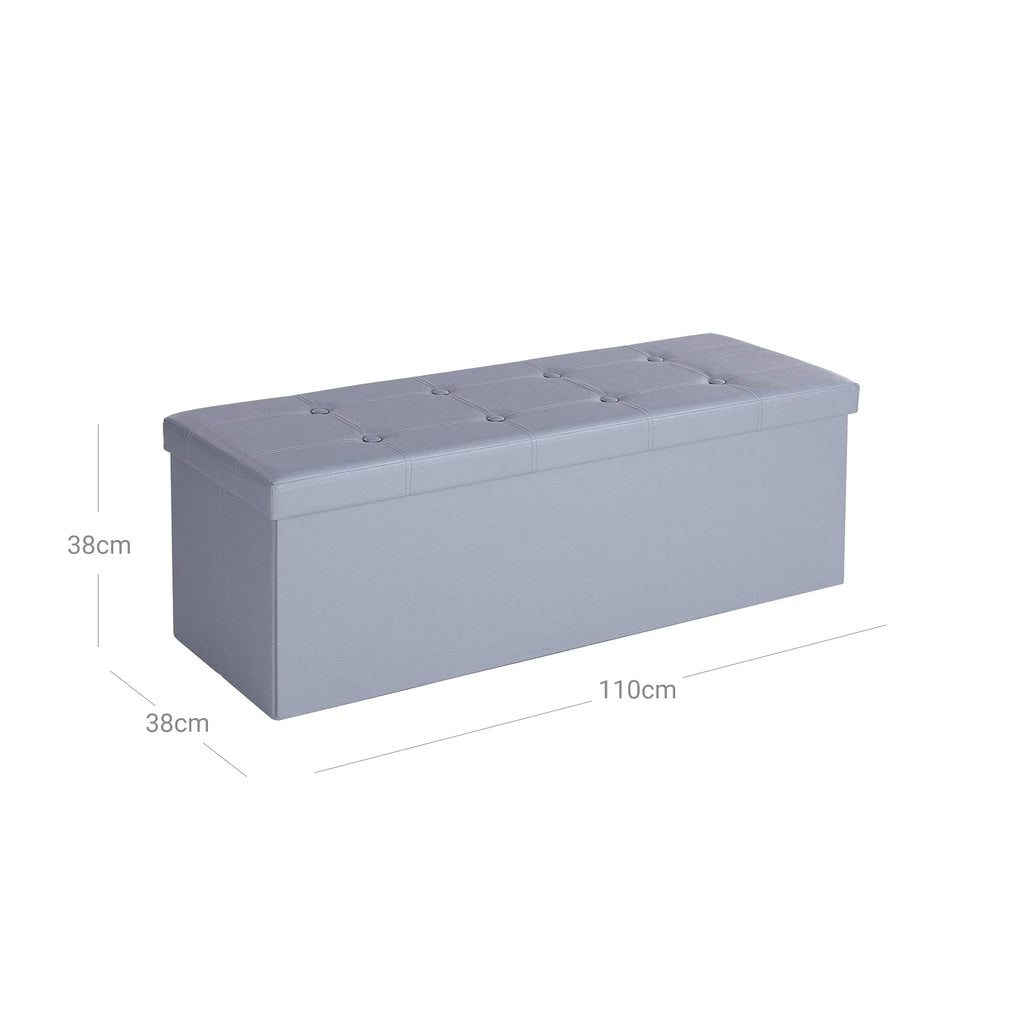 Sitzbank mit Stauraum 110 cm lang