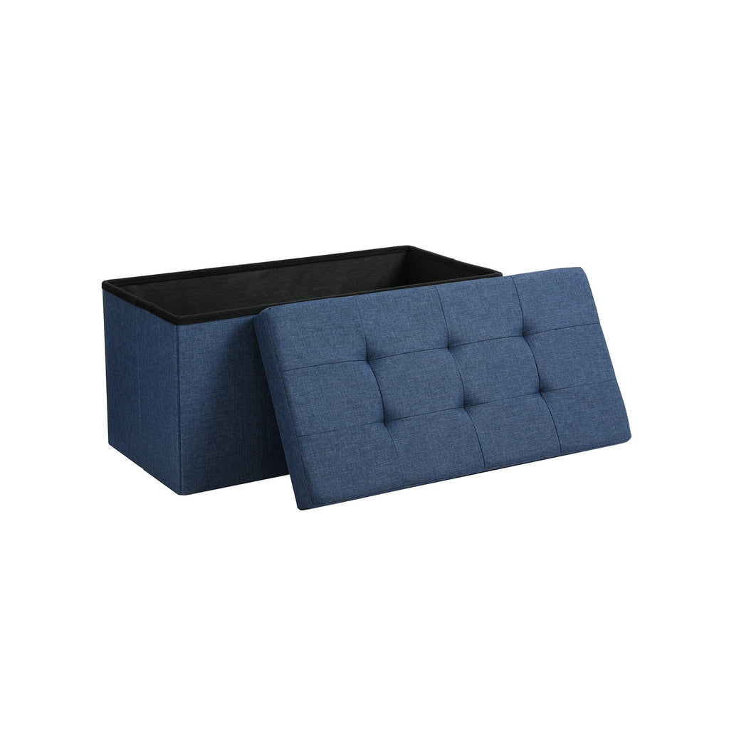 Sitztruhe 76 cm Marineblau