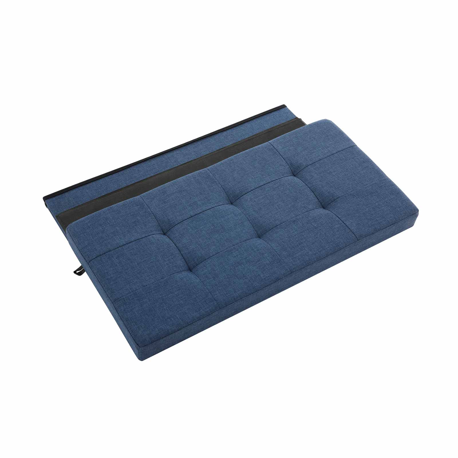 Sitztruhe 76 cm Marineblau