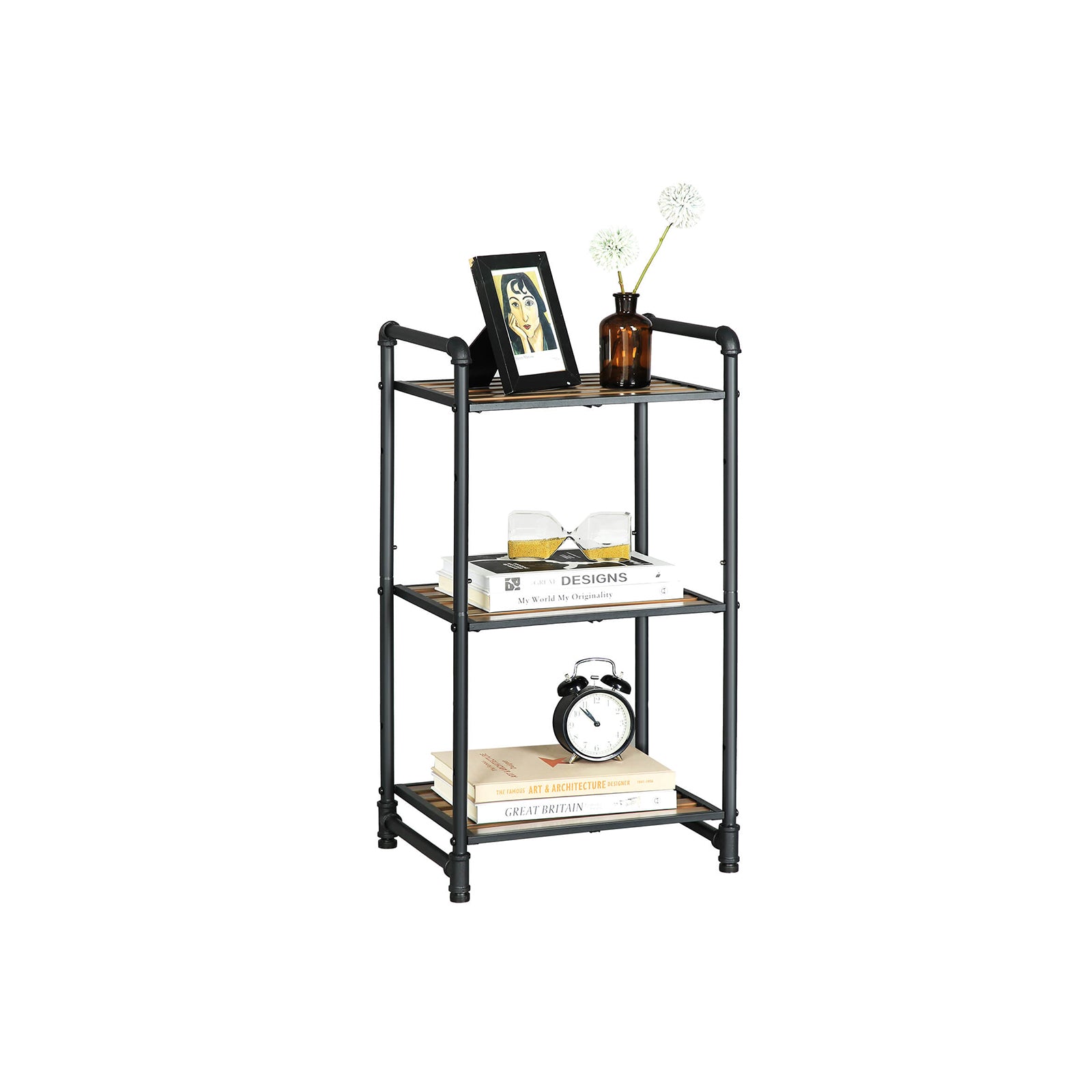 Regal Wasserrohroptik 3 Ablagen