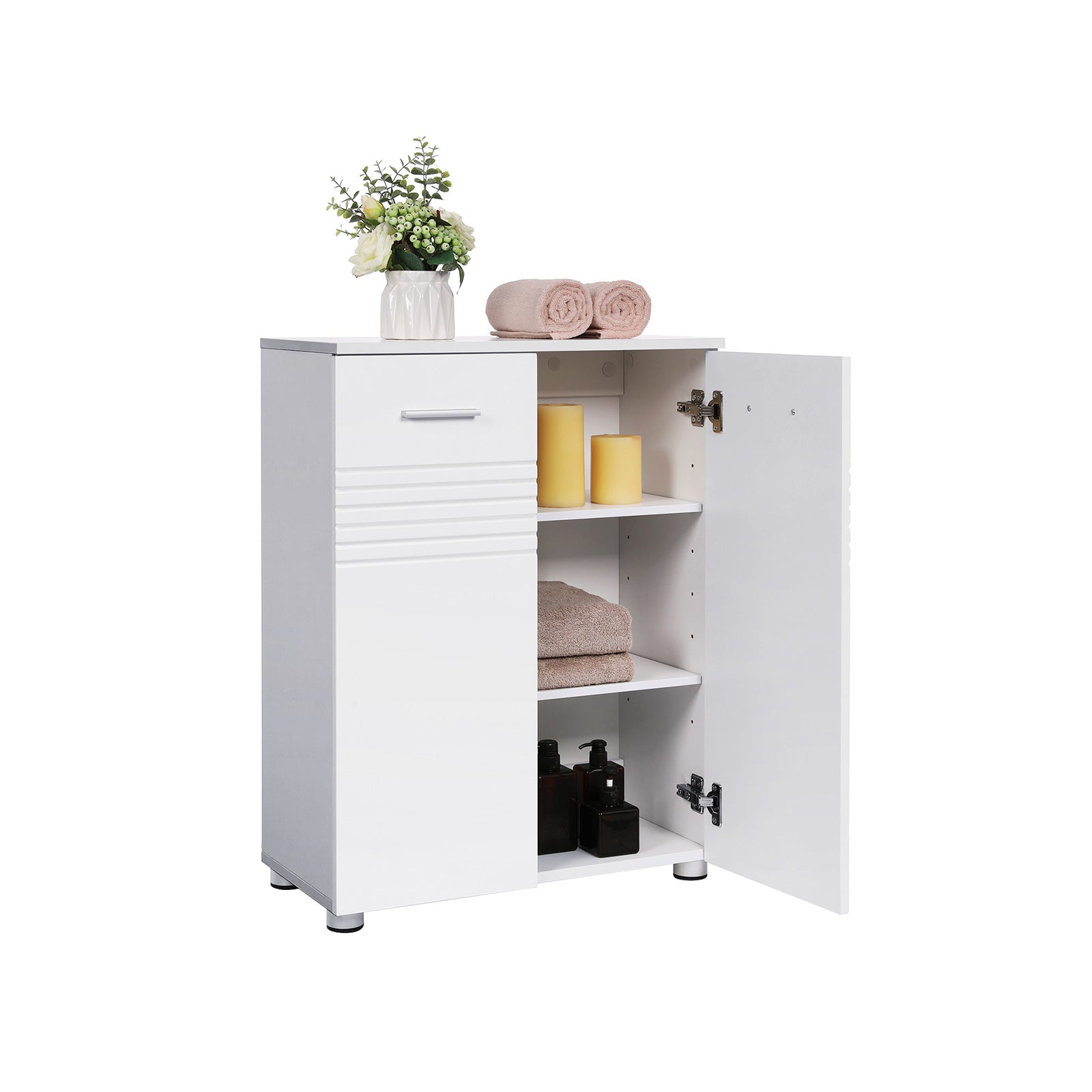 Badschrank „Moderne Kerben“