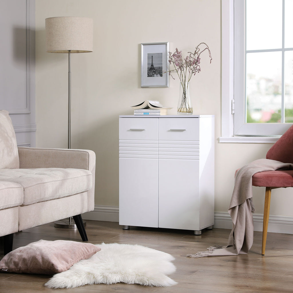 Badschrank „Moderne Kerben“