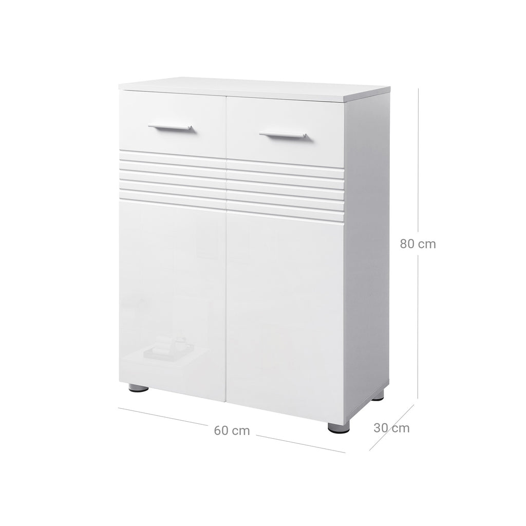 Badschrank „Moderne Kerben“