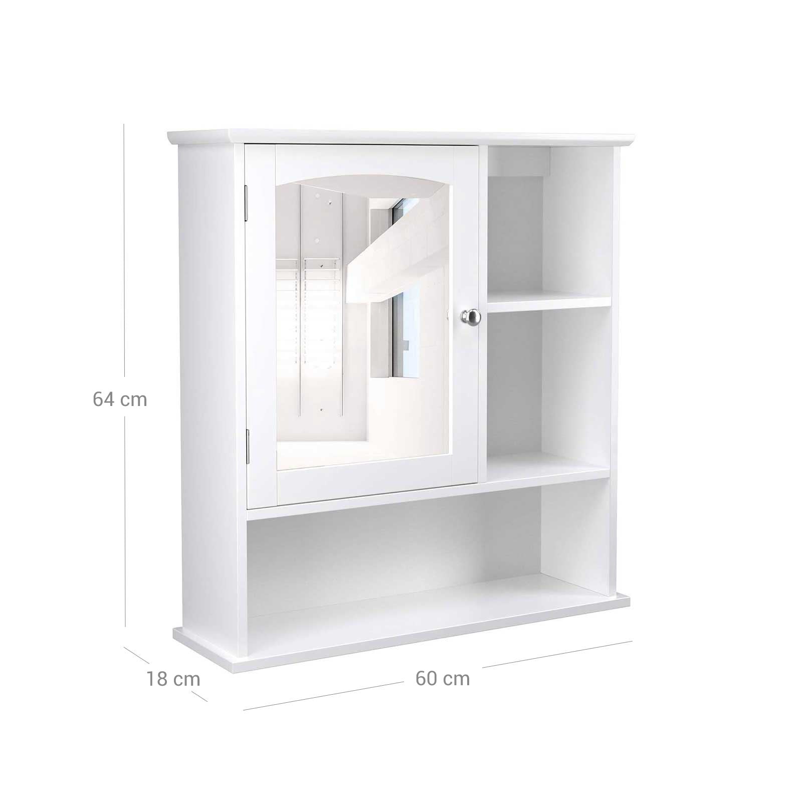 Spieglschrank fürs Bad hängend
