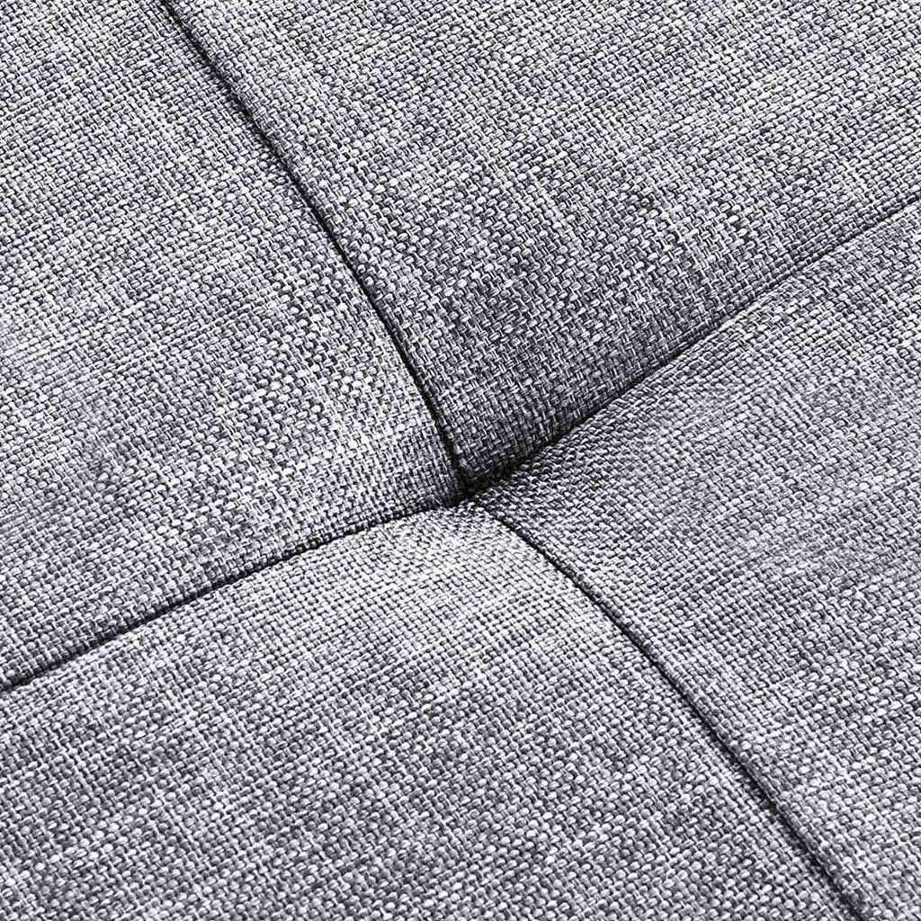 Sitzhocker mit Stauraum Dunkelgrau
