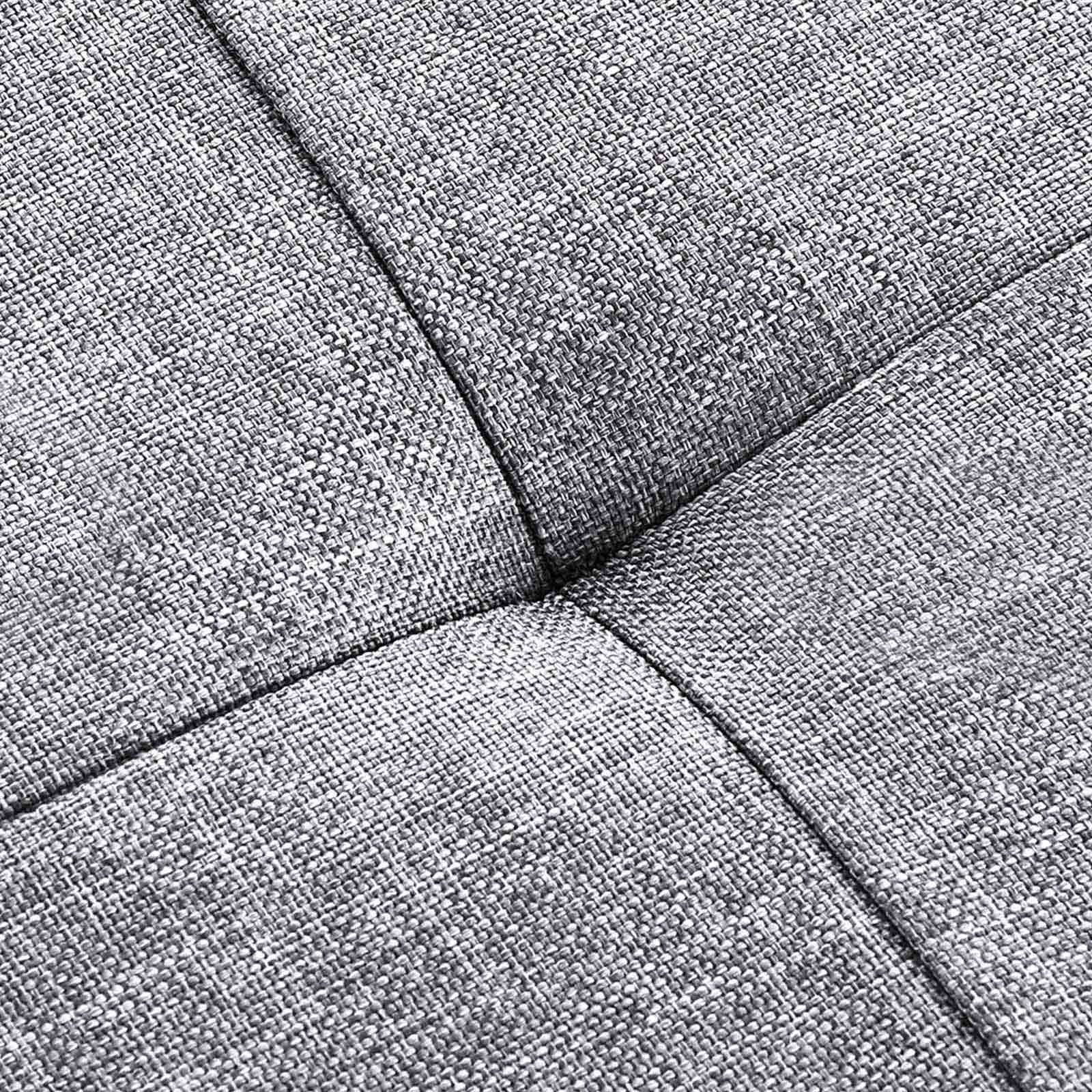Sitzhocker mit Stauraum Dunkelgrau