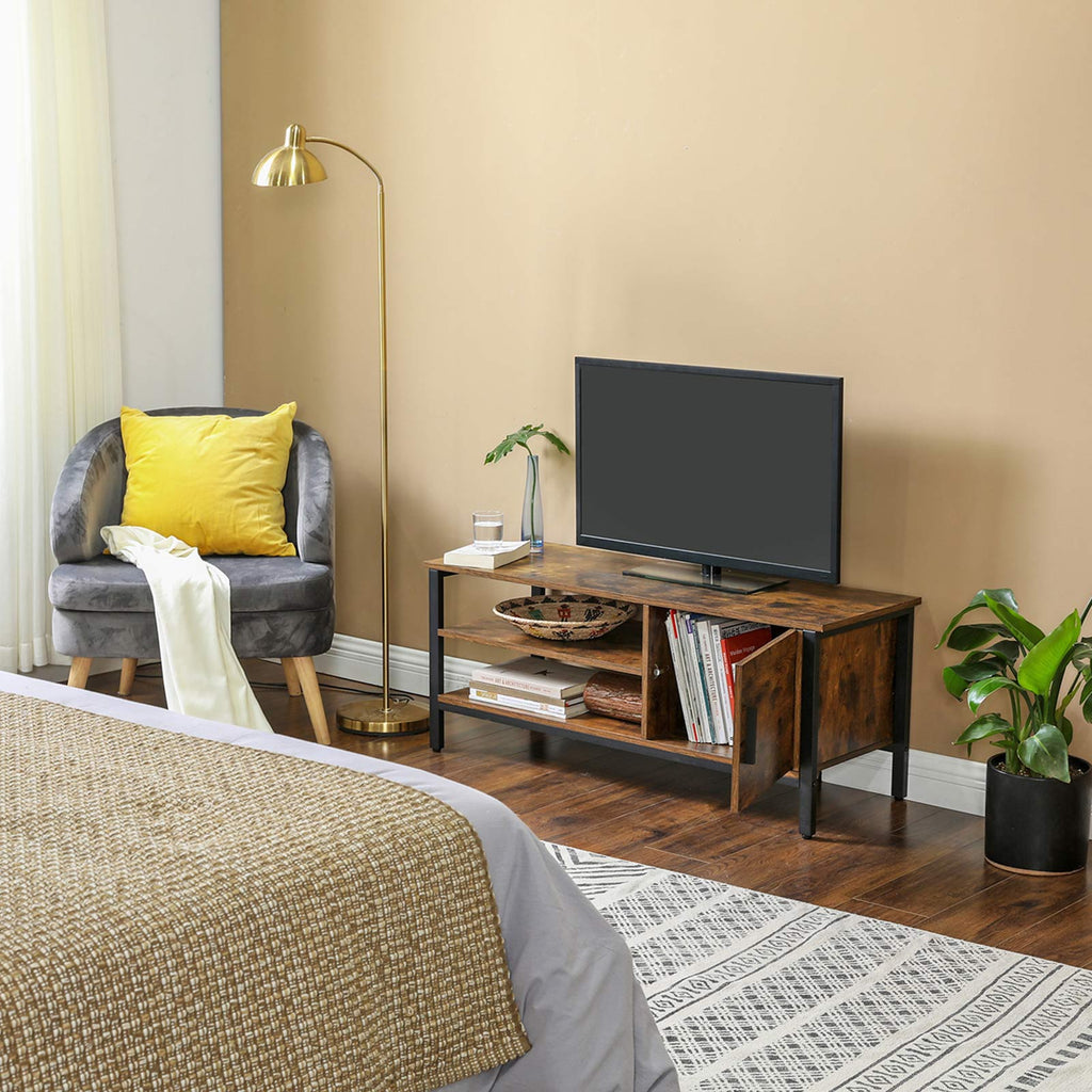 TV-Lowboard mit Schrank Industriestil