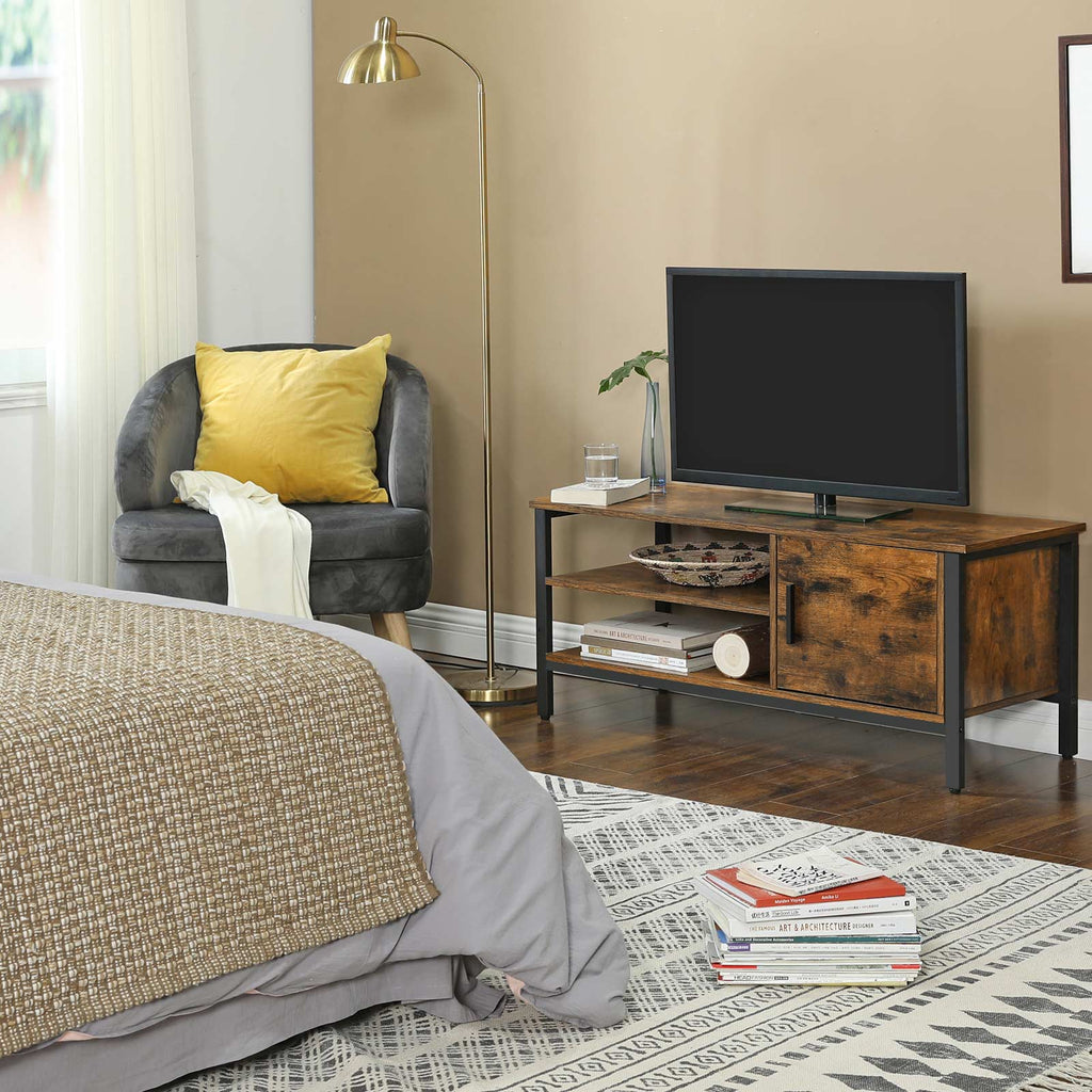 TV-Lowboard mit Schrank Industriestil