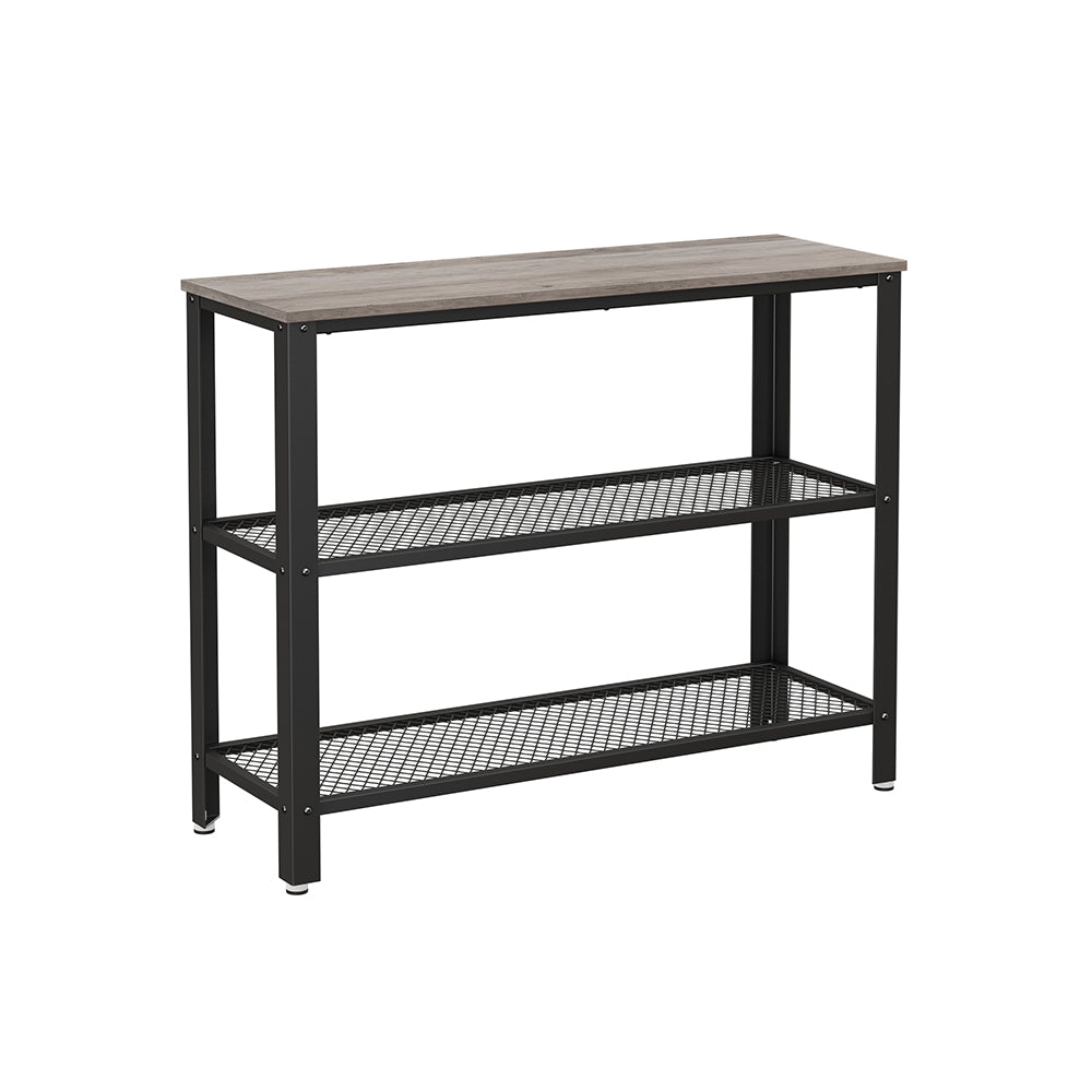 Flurtisch mit 2 Konsolentisch im Industrie-Design