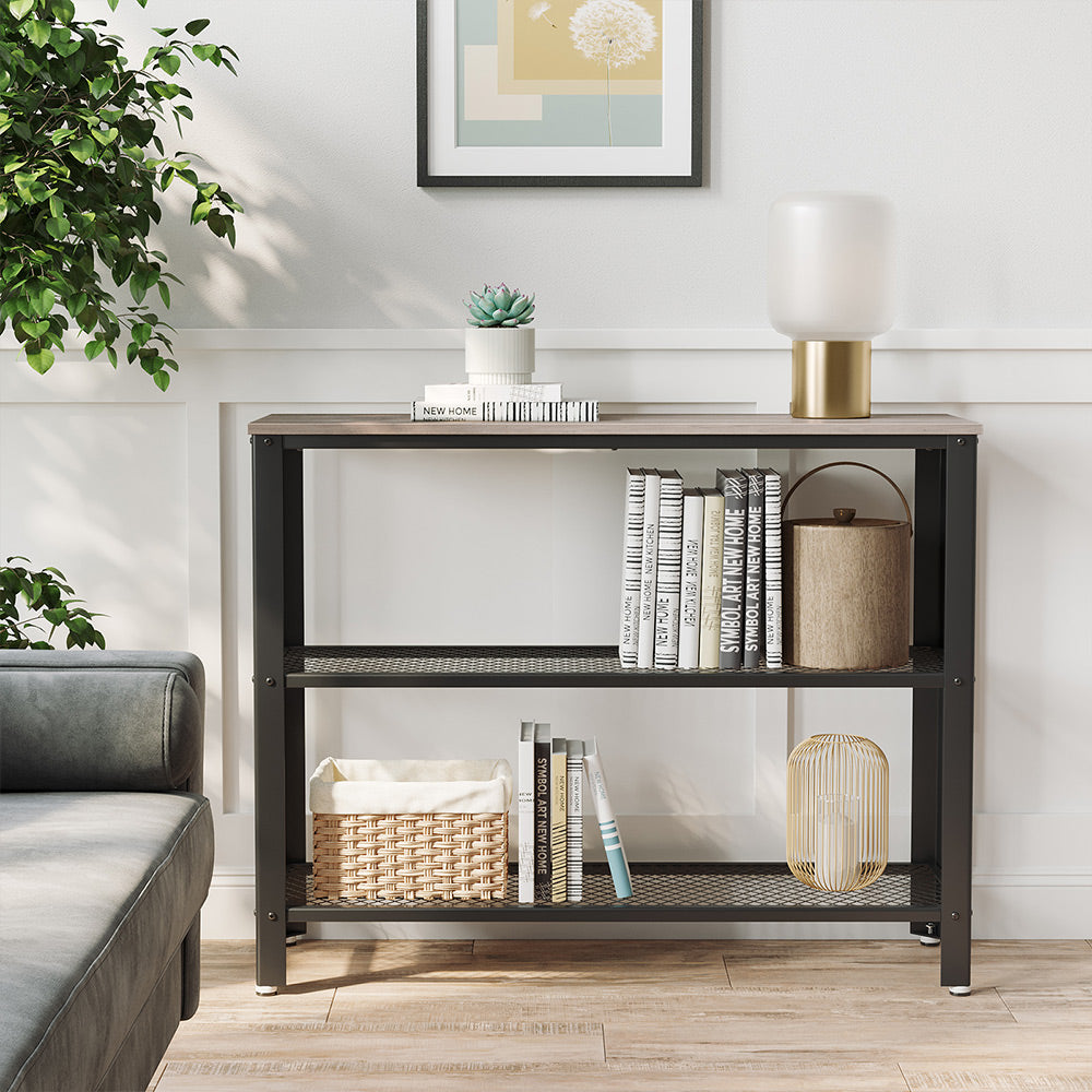 Flurtisch mit 2 Konsolentisch im Industrie-Design