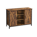 Sideboard vintagebraun-schwarz