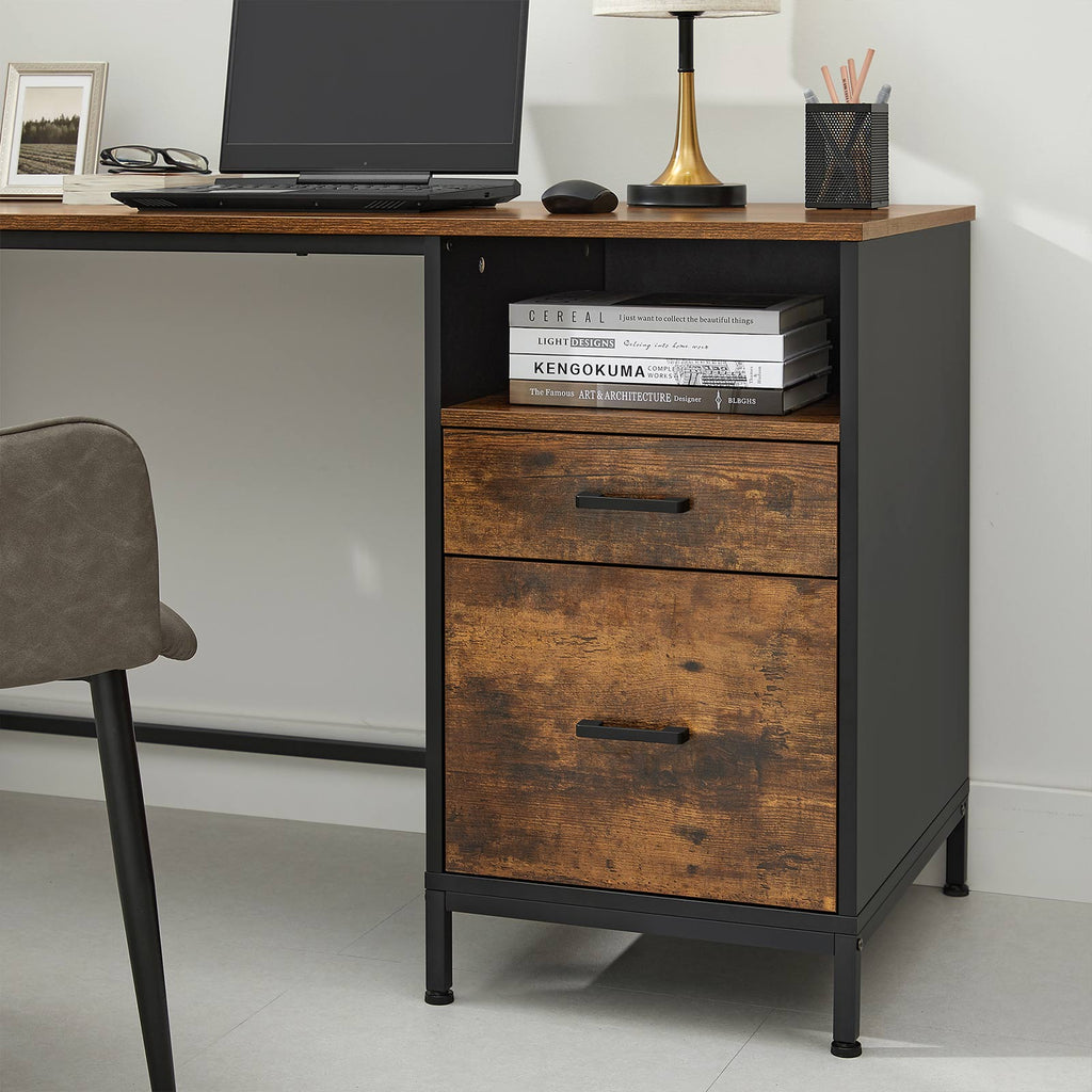 Computertisch mit Aktenschrank