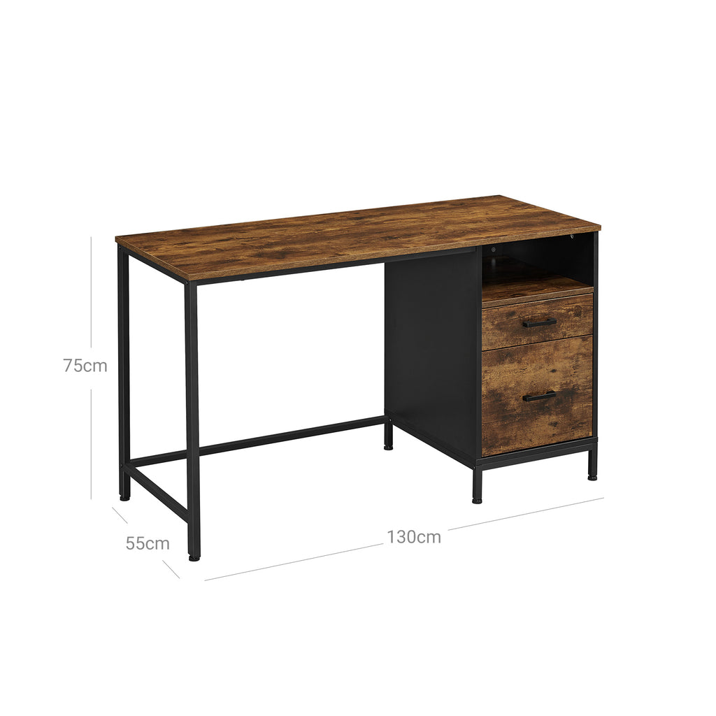 Computertisch mit Aktenschrank