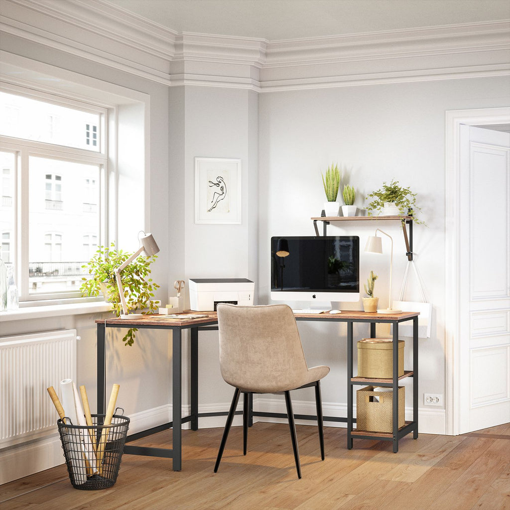 Industrie Look Eckschreibtisch