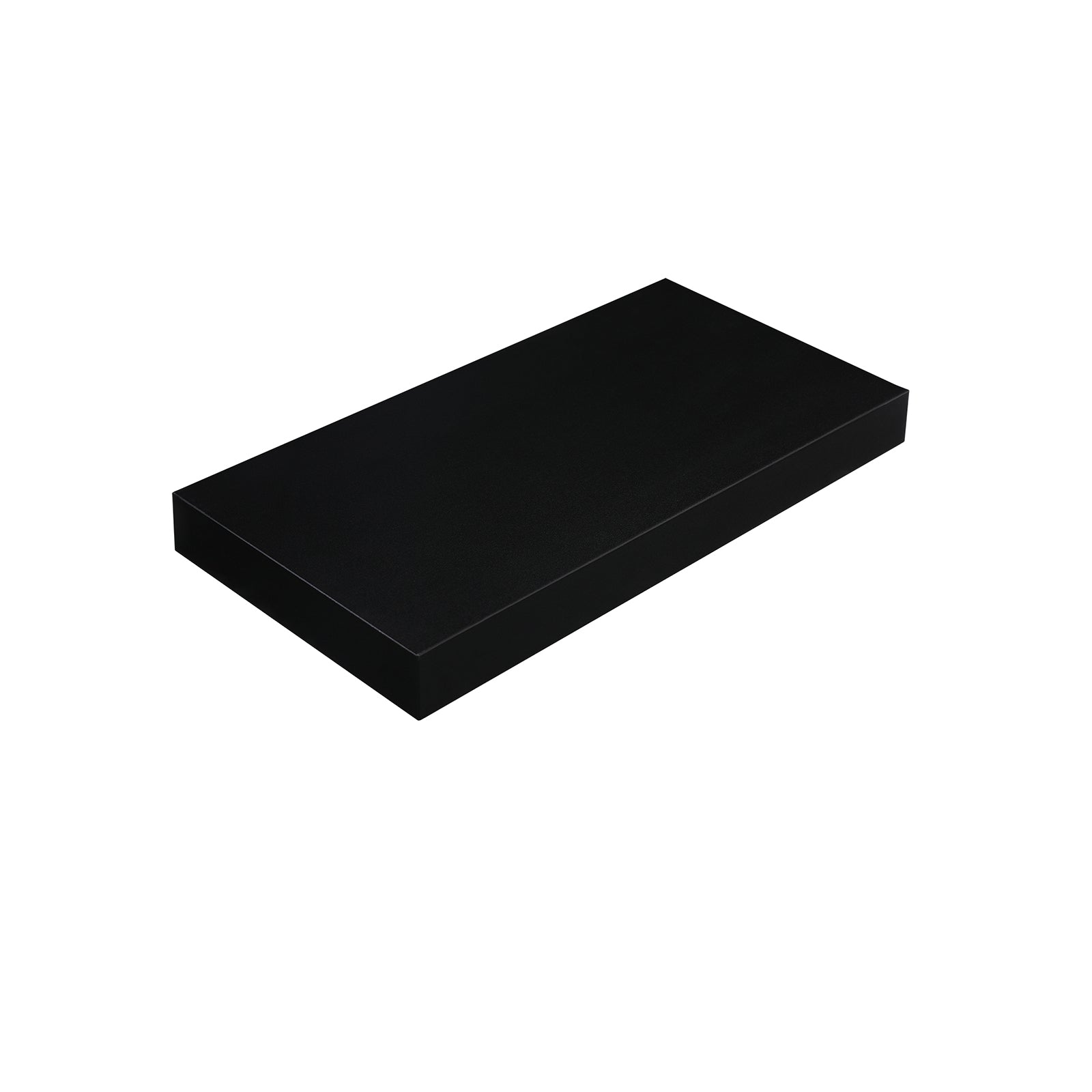 Wandboard für Bücher schwarz