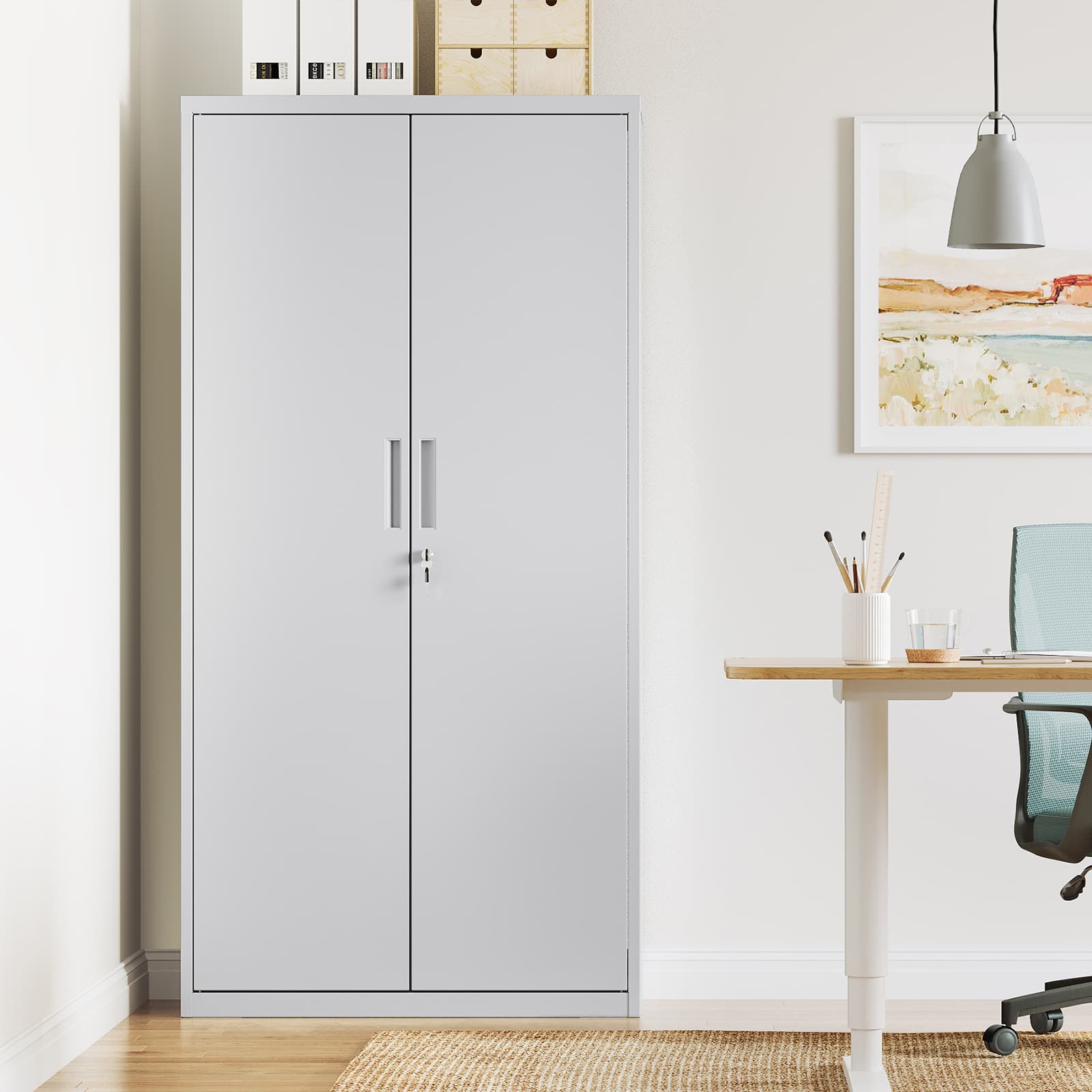 Aktenschrank mit 2 Türen