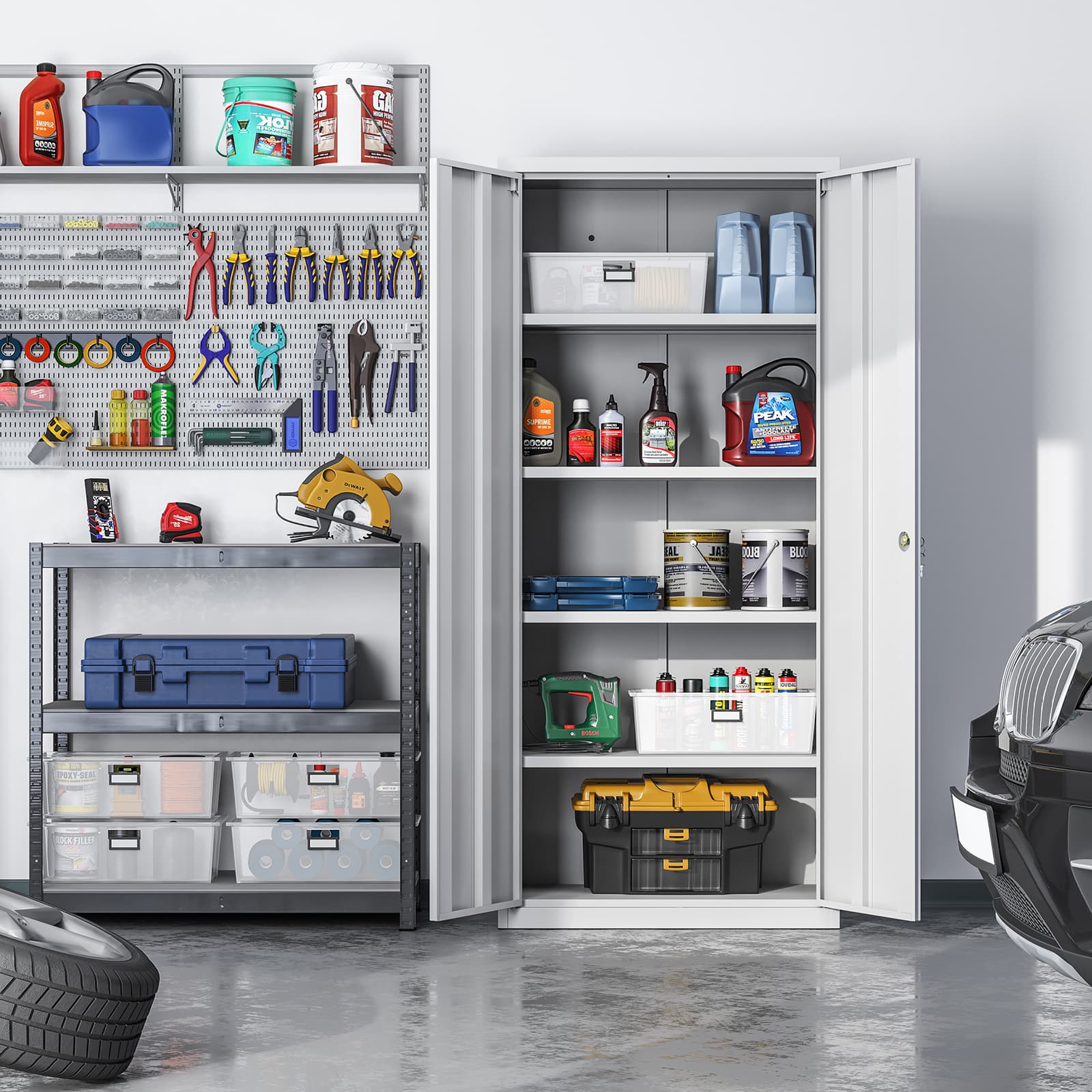 Aktenschrank mit 2 Türen