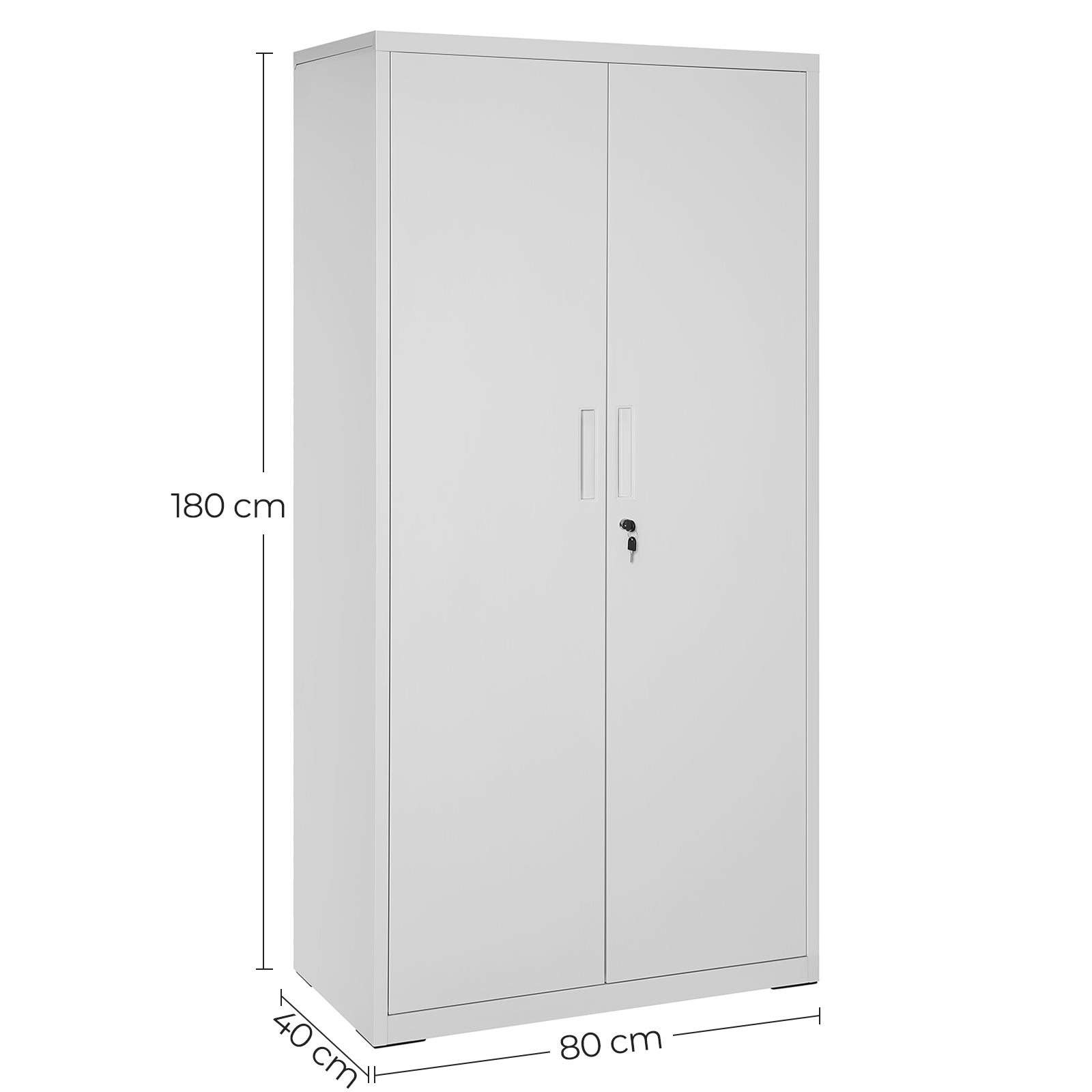 Aktenschrank mit 2 Türen