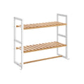 Verstellbares Badregal mit 2 Haken