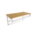 Wandgarderobe mit 5 Haken