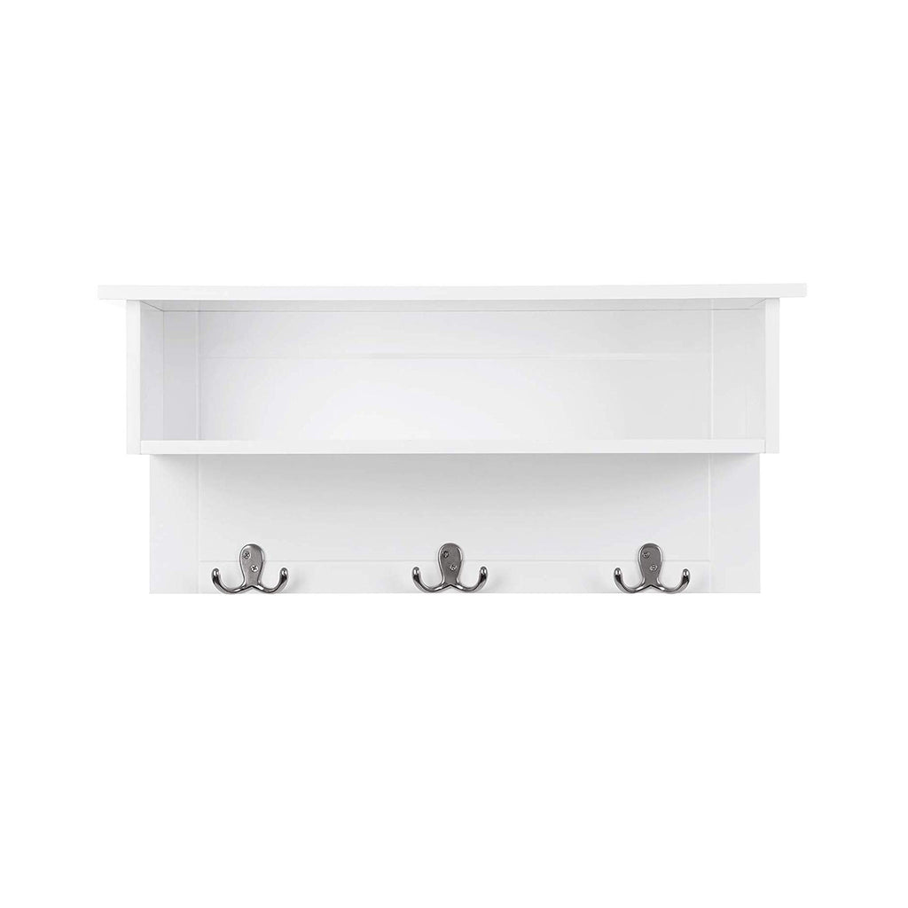 Wandgarderobe mit Fach Weiß