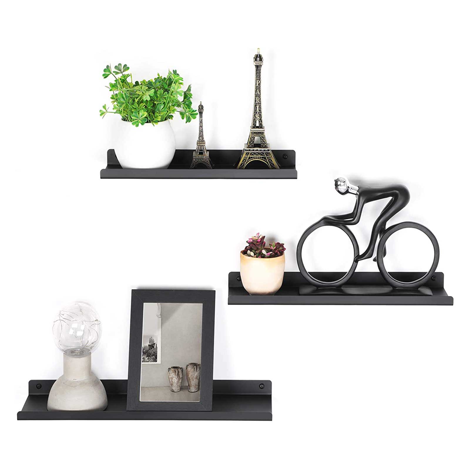 Wandregale aus Metall 3er Set